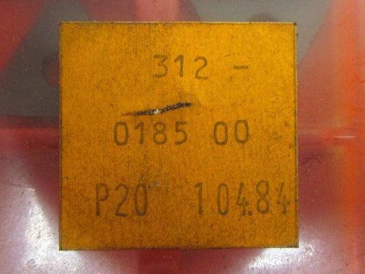 Horn 312.0185.00 P20 104.84 Carbide Insert P20 Box of 8pcs