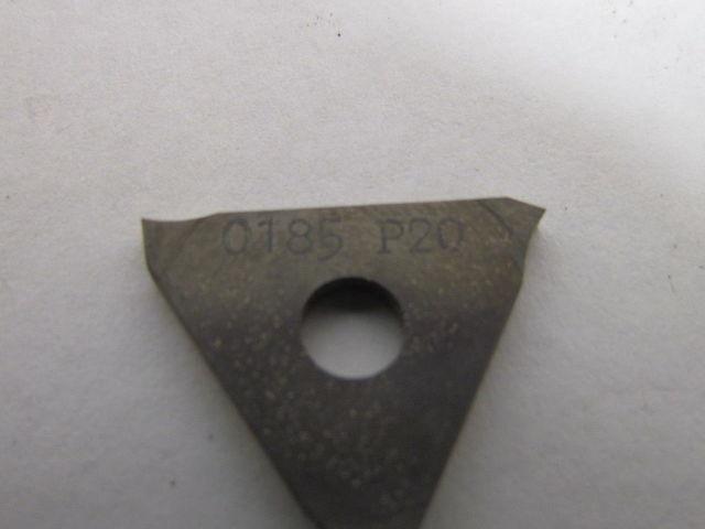 Horn 312.0185.00 P20 104.84 Carbide Insert P20 Box of 8pcs