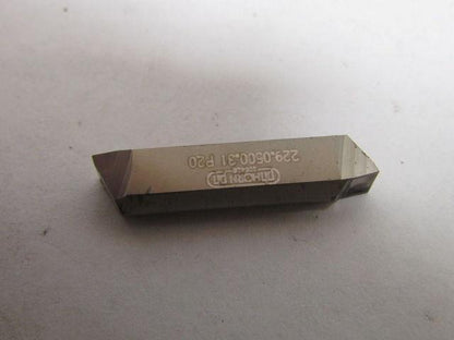 Horn 229.0500.31 P20 Carbide Grooving Insert P20 Box of 10