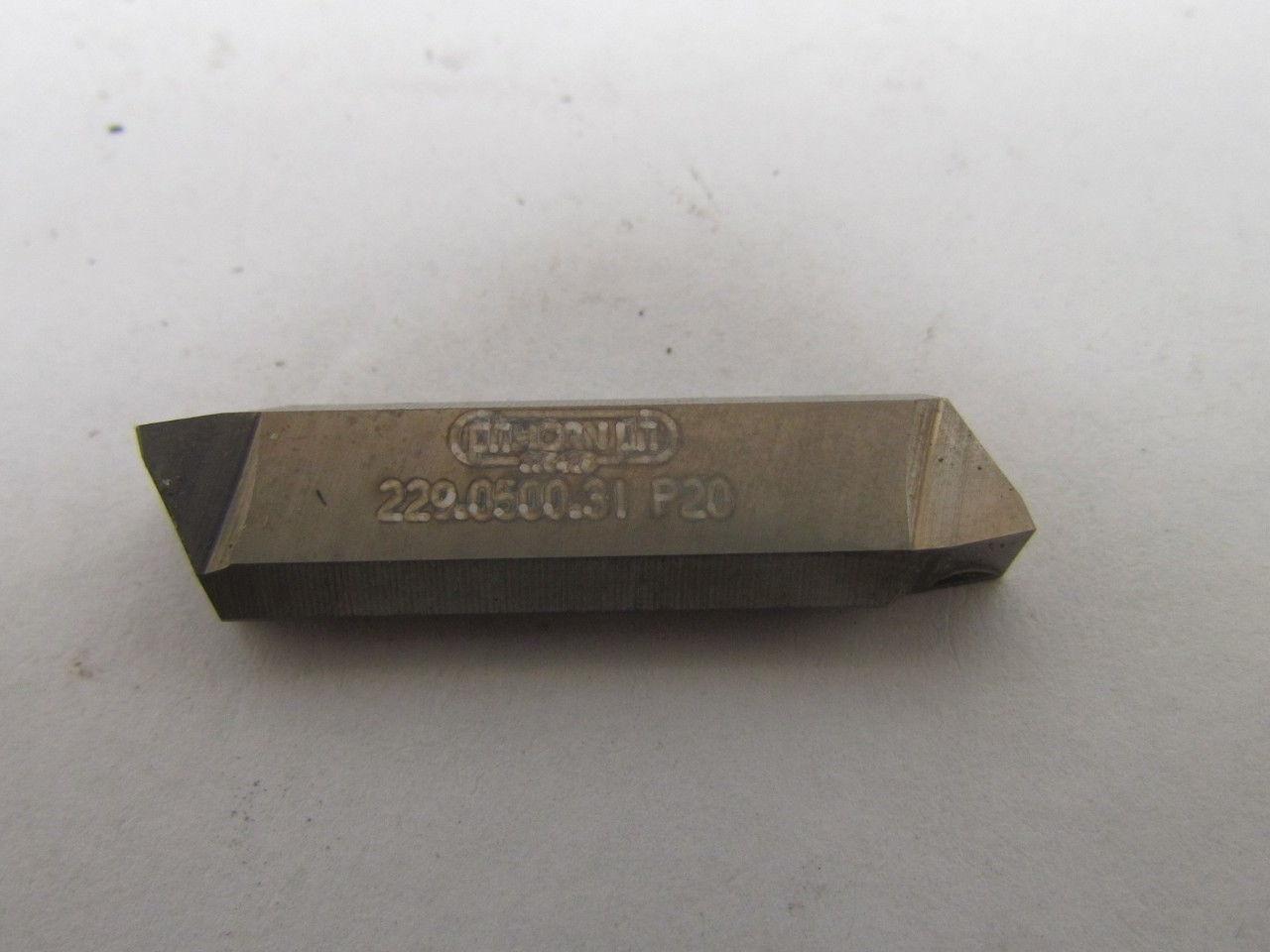 Horn 229.0500.31 P20 29111999 336428 Carbide Grooving Insert P20 Box of 5