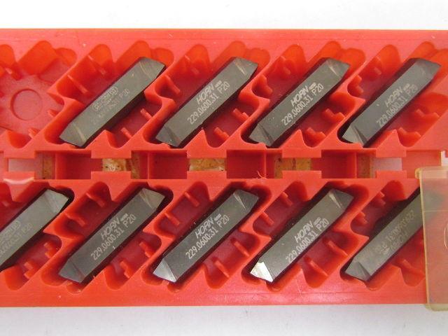 Horn 229.0600.31 P20 41925 315.4J Carbide Grooving Insert P20 Box of 9