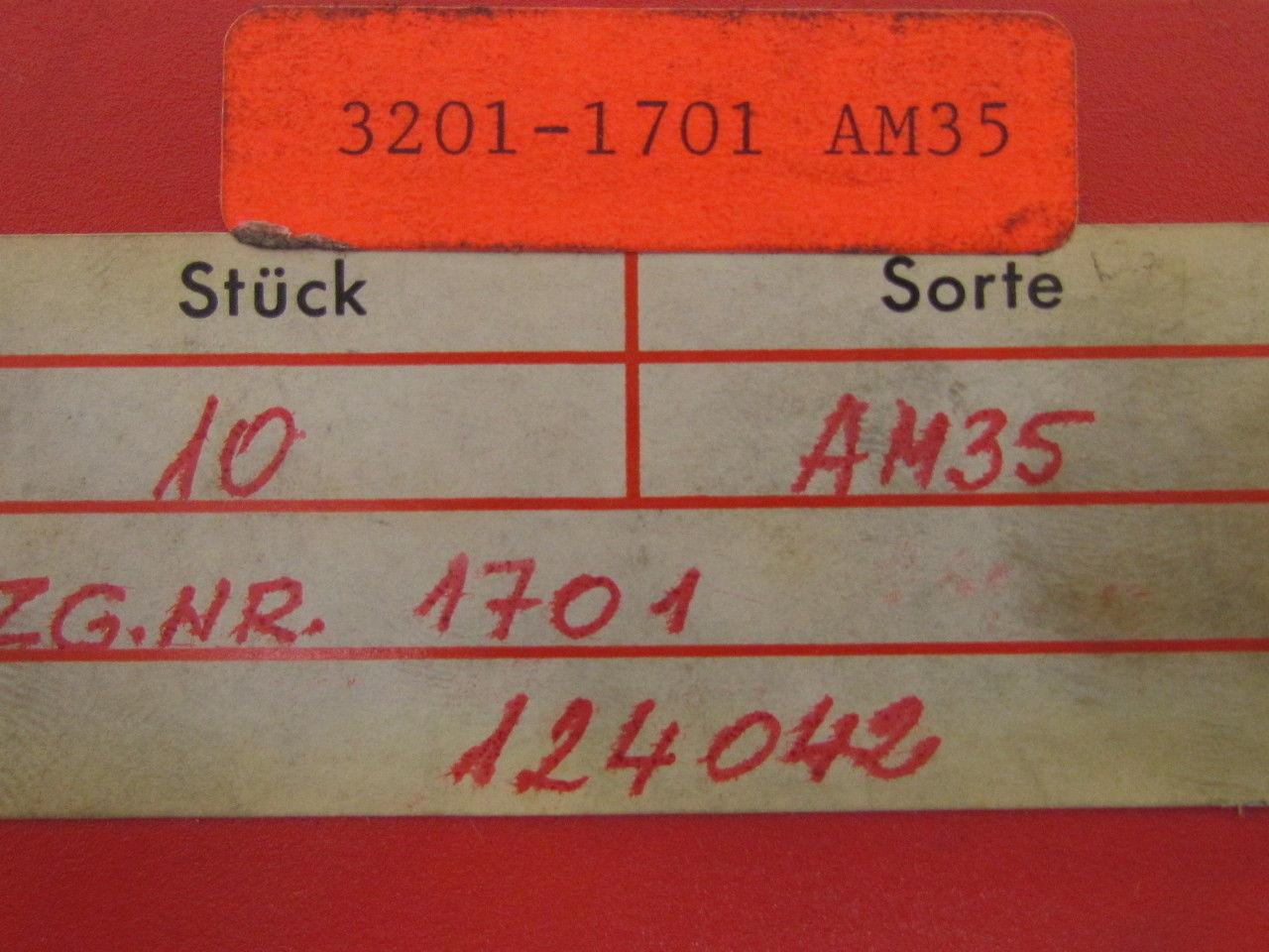 Arno 3201-1701 AM35 ZG.NR.1701 Carbide Insert Am35 Box of 10pcs