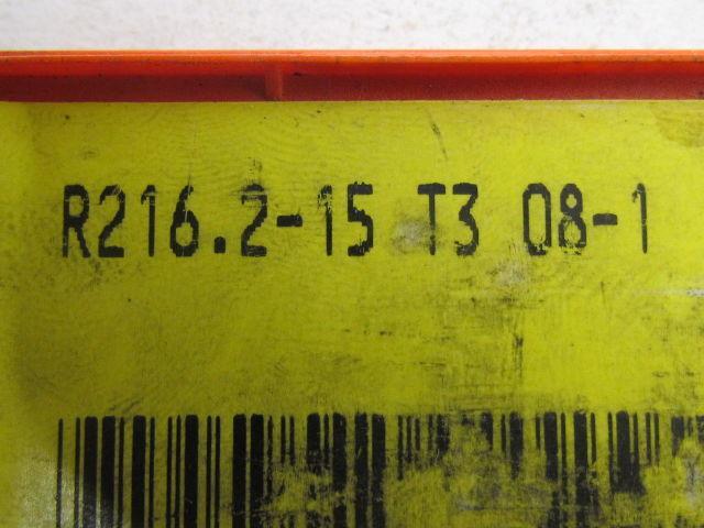 Sandvik Coromant r216.2-15 T3 08-1 Carbide Milling Insert Grade S6 Box of 9pcs