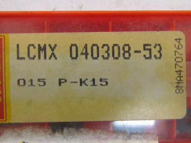Sandvik Coromant LCMX 040308-53 015 P-K15 Carbide Insert P-K15 Box of 10pcs