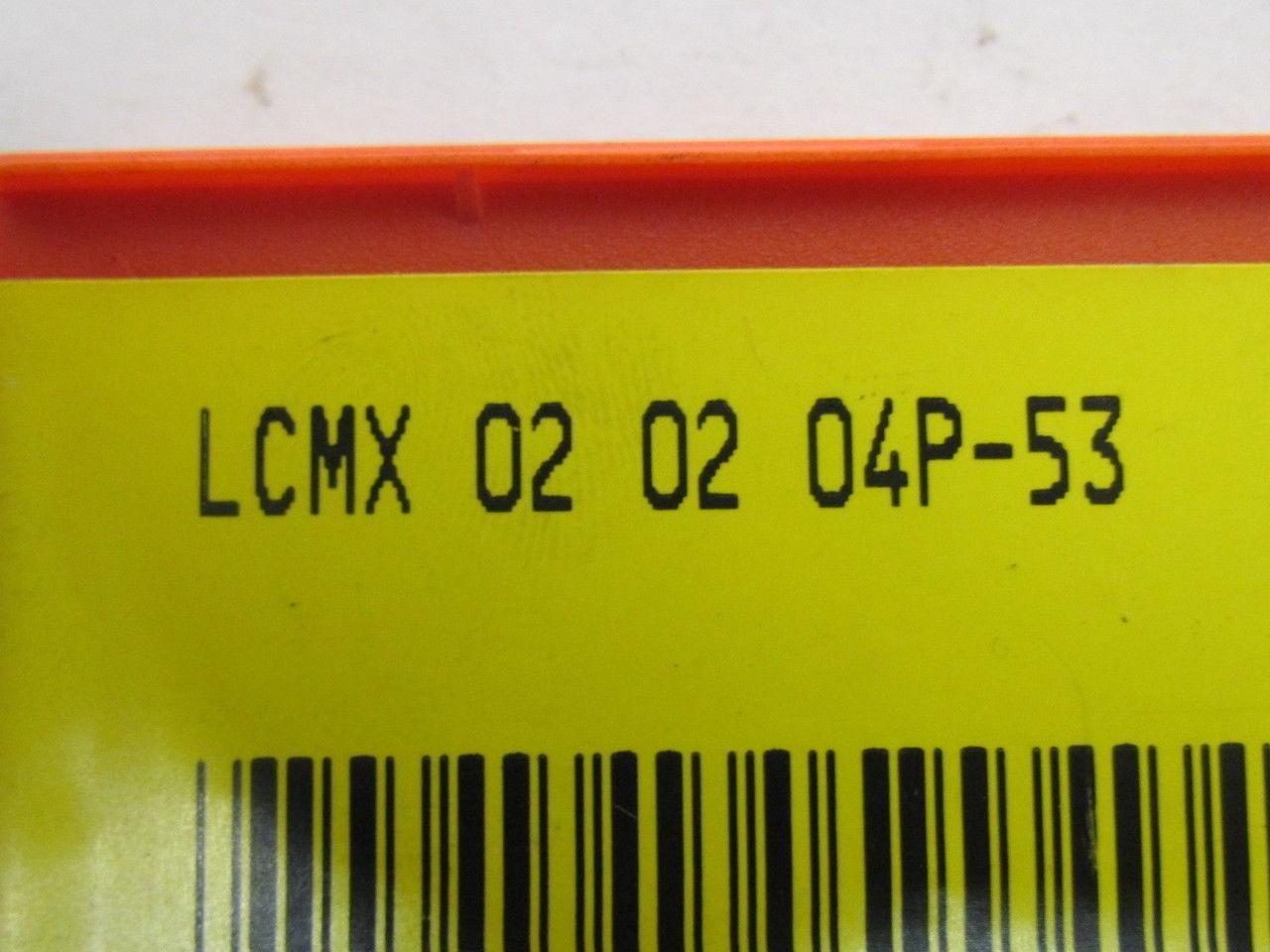 Sandvik LCMX 02 02 04P-53 9N0468019 Carbide Insert Grade 3040 Box of 10pcs