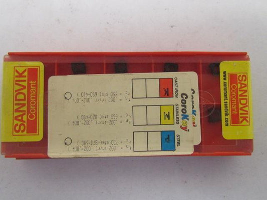 Sandvik LCMX 02 02 04P-53 9N0468019 Carbide Insert Grade 3040 Box of 10pcs