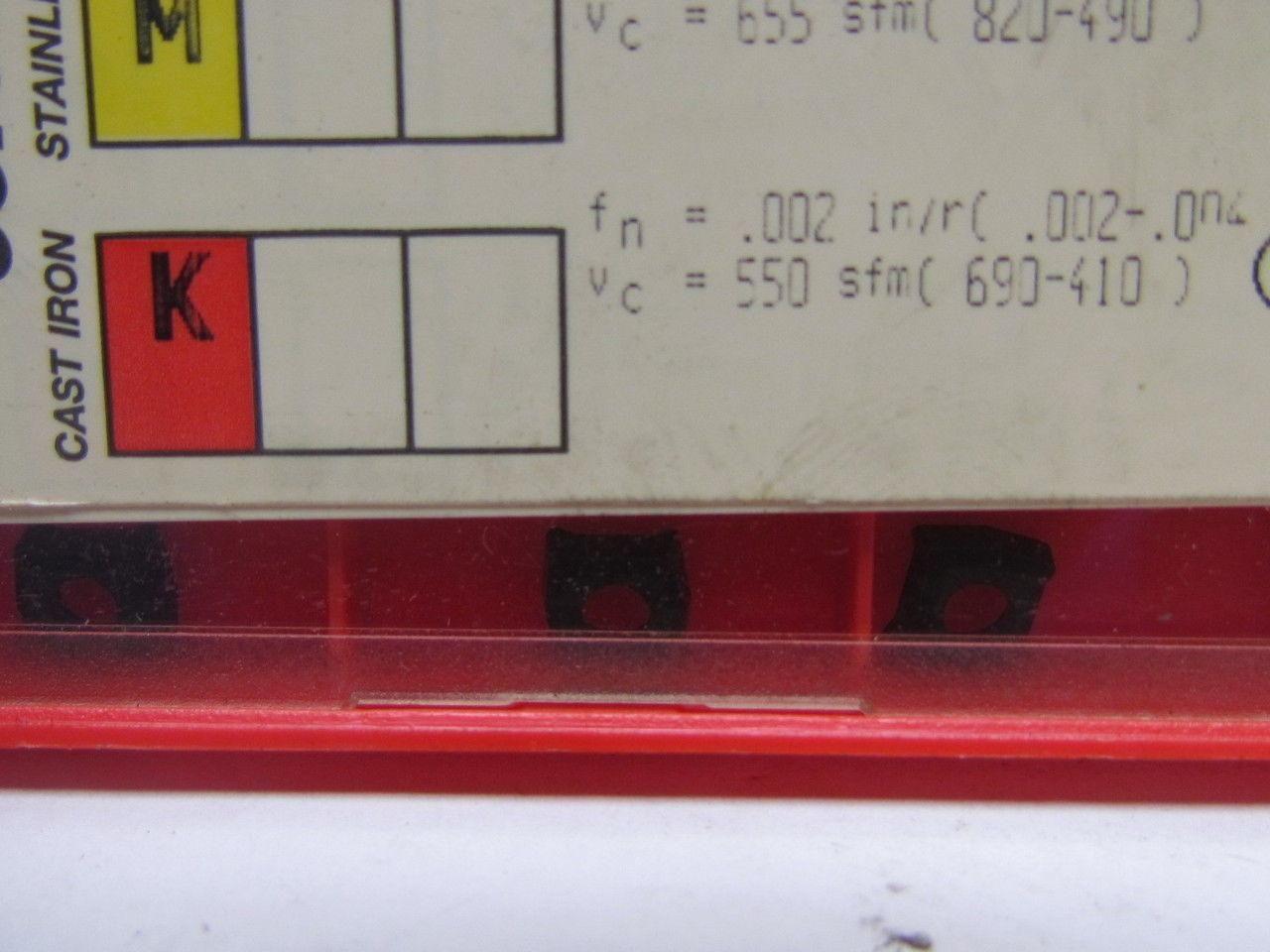 Sandvik LCMX 02 02 04P-53 9N0468019 Carbide Insert Grade 3040 Box of 10pcs