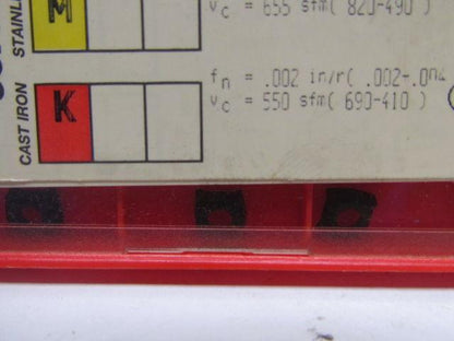 Sandvik LCMX 02 02 04P-53 9N0468019 Carbide Insert Grade 3040 Box of 10pcs