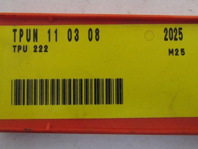 Sandvik TPUN 11 03 08 2025 TPU 222 Carbide Turning Insert Grade 2025 Box of 10pc