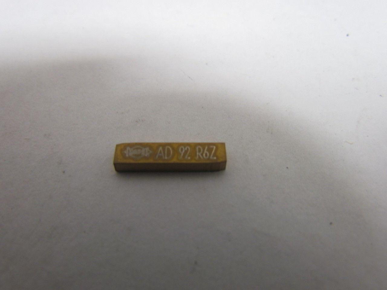 Mapal AD 92 R6Z 233207 Tooling Insert Box of 10pcs