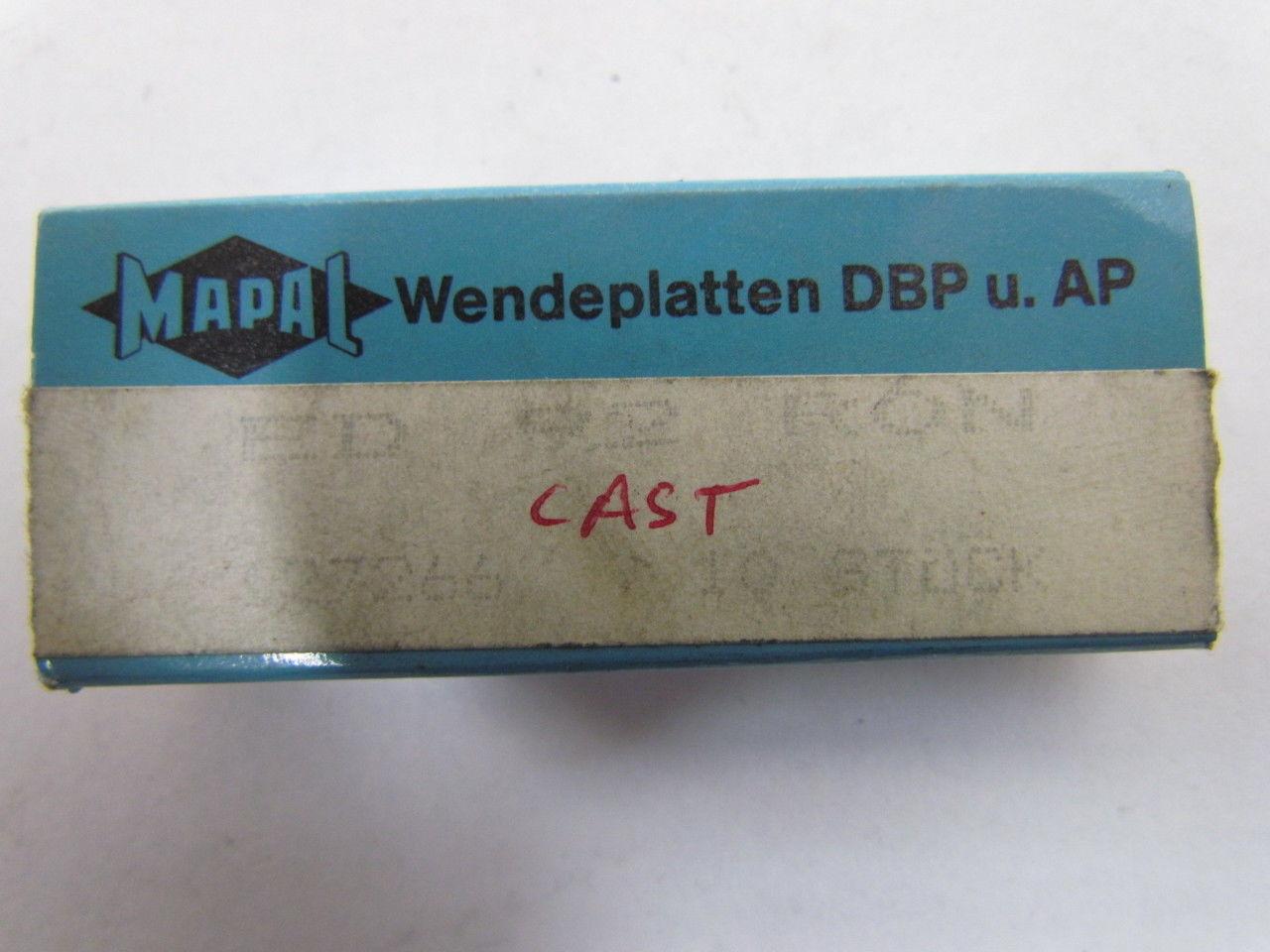 Mapal ED 92 R0N ED 92 RON Tooling Insert Box of 9pcs