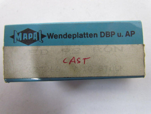 Mapal ED 92 R0N ED 92 RON Tooling Insert Box of 9pcs