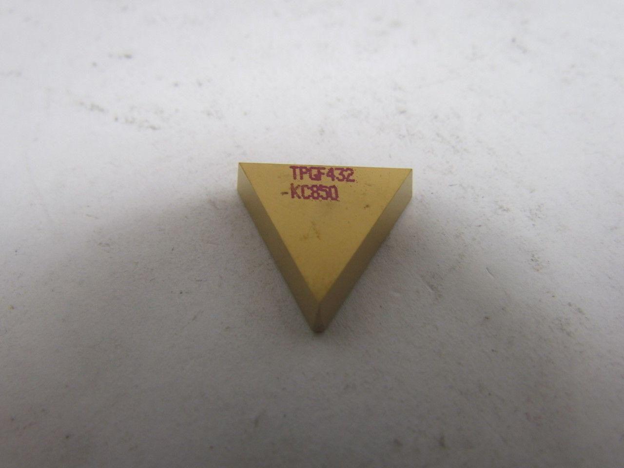 Kennametal TPGF432 KC850 TPGR 22 04 08K Carbide Insert Grade KC850 Box of 10pcs