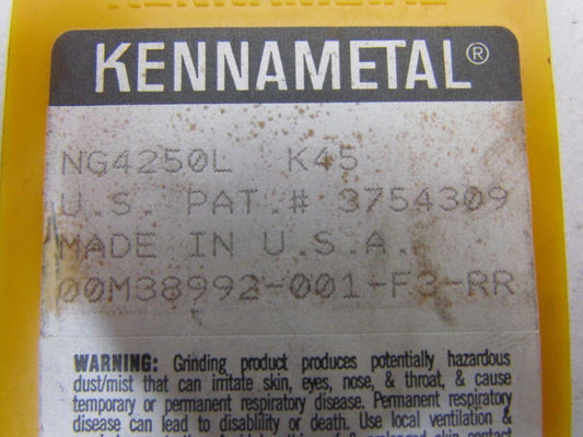 Kennametal NG4250L K45 Carbide Insert Grade K45 Lot of 6pcs