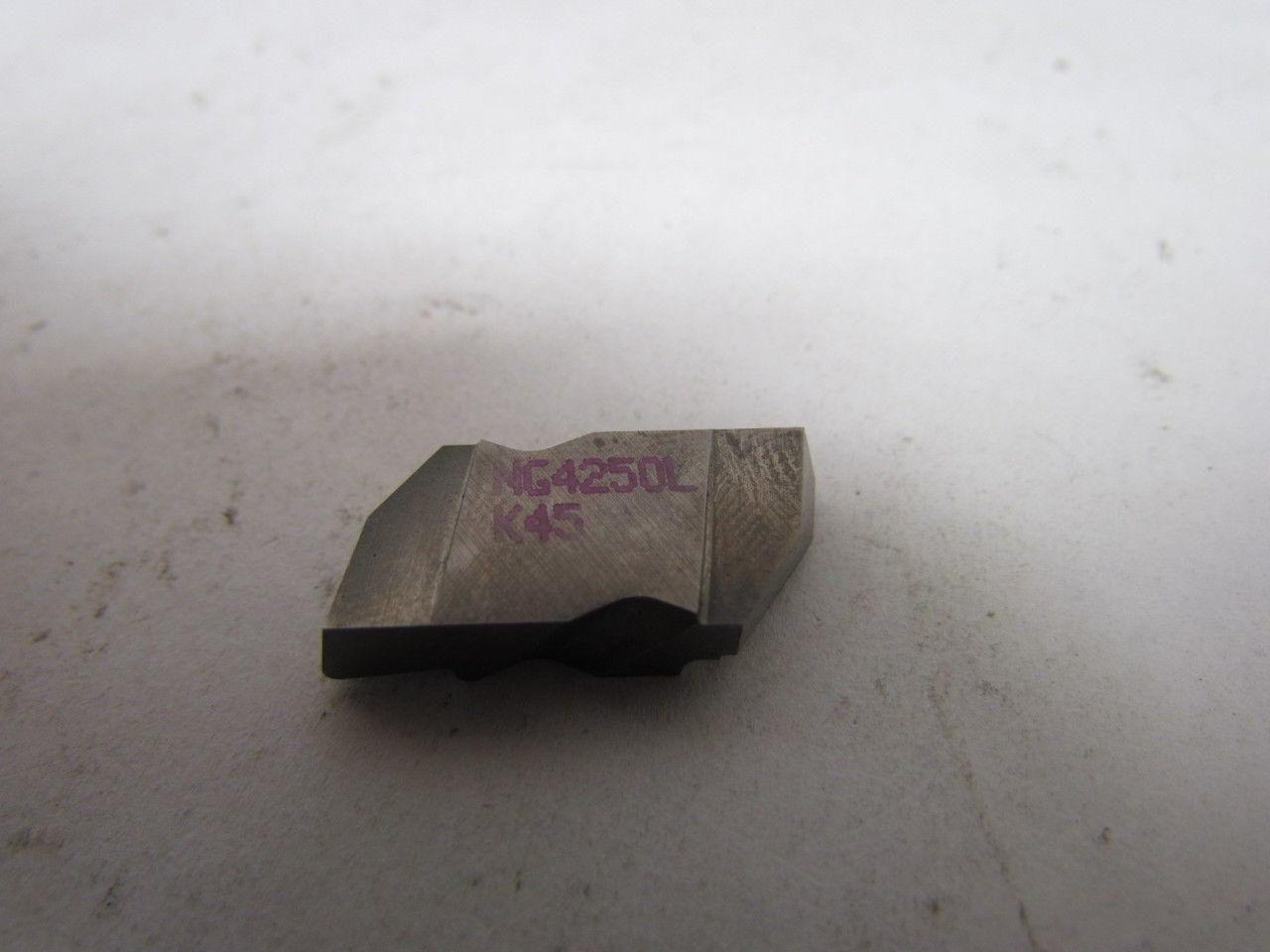 Kennametal NG4250L K45 Carbide Insert Grade K45 Lot of 6pcs