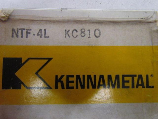 Kennametal NTF-4L KC810 Carbide Insert Grade KC810 Box of 5pcs NTF4L
