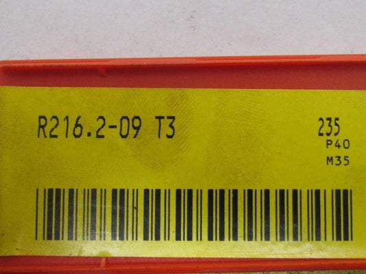 Sandvik Coromant R216.2-09 T3 235 Carbide Insert Grade 235 Box of 10pcs