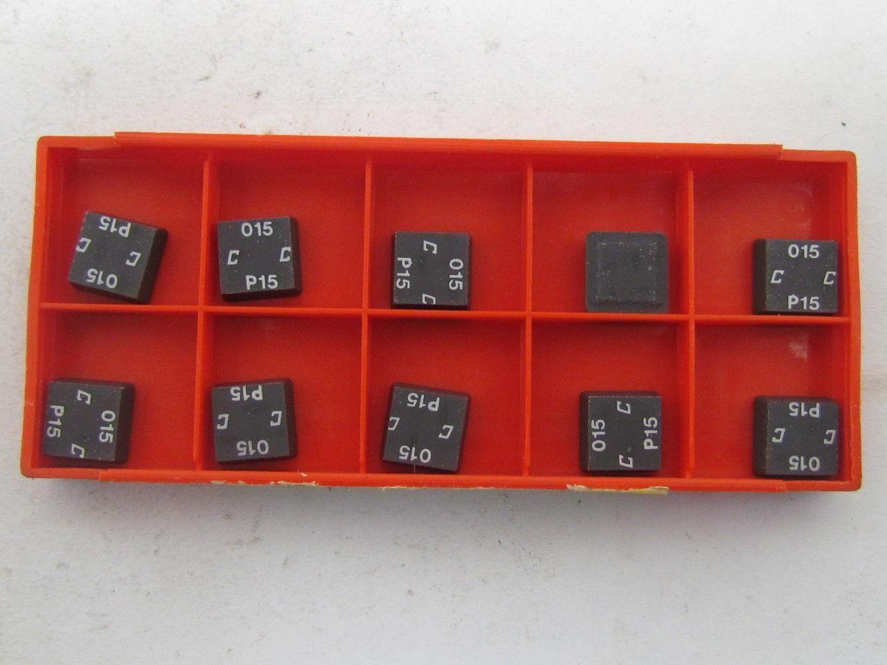 Sandvik SPMR 09 03 08 SPMR 322 Carbide Insert Grade 015 P-K15 P15 Box of 10pcs