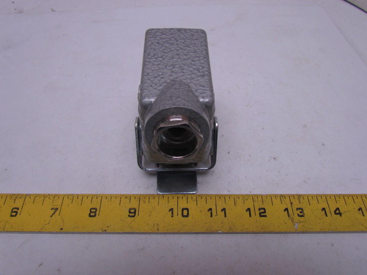 H-B 10T 5-Pin Cable Connector H-BE 16 Amp 500V Double Lever Housing Side Entry