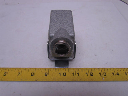 H-B 10T 5-Pin Cable Connector H-BE 16 Amp 500V Double Lever Housing Side Entry