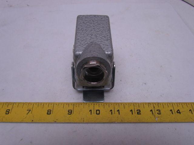 H-B 10T 5-Pin Cable Connector H-BE 16 Amp 500V Double Lever Housing Side Entry