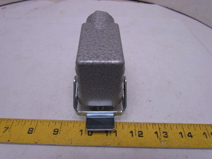 H-B 10T 5-Pin Cable Connector H-BE 16 Amp 500V Double Lever Housing Side Entry