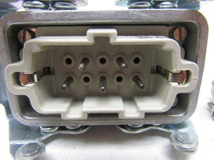 H-B 10T 5-Pin Cable Connector H-BE 16 Amp 500V Double Lever Housing Side Entry