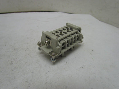 H-B 10T 5-Pin Cable Connector H-BE 16 Amp 500V Double Lever Housing Side Entry