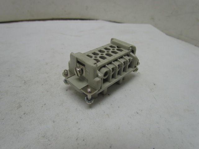 H-B 10T 5-Pin Cable Connector H-BE 16 Amp 500V Double Lever Housing Side Entry
