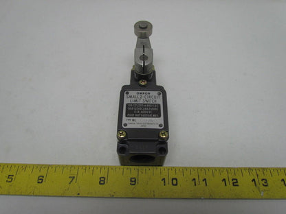 Omron Type WL GCA2 Limit Switch w/Roller Lever Arm 10A 125/250/480VAC 2-Circuit