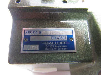 Balluff BNS 519-B2 D16-100-11 Multi-Position Limit Switch 2-Plunger .016 NEW