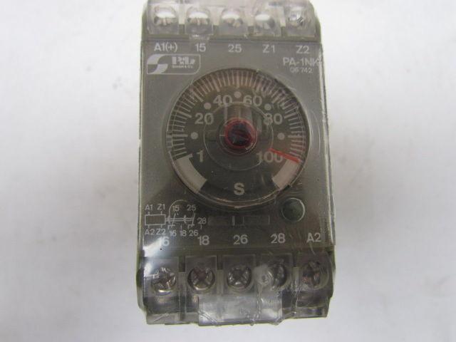 Pilz PA-1Nk/100s/FBM:10Kohm Safety Relay Timer 110V 3.5VA 100Sec PA-1NK NIB