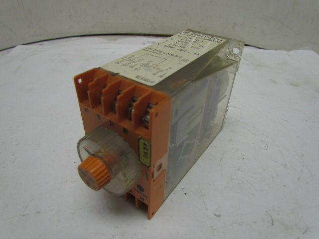 Schleicher Mikrolais SZB 52-S On-Delay Timer Relay 3Sec-60Hrs 110-115V