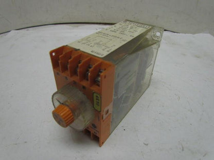 Schleicher Mikrolais SZB 52-S On-Delay Timer Relay 3Sec-60Hrs 110-115V