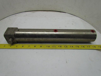 Savair T1-G-584-20R-0 Pneumatic Air Cylinder Trunnion Mount 1/4" NPT Ports Steel