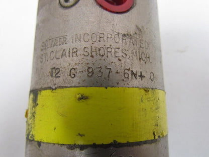 Savair T2 G 937-6N+0 Pneumatic Air Clamping Cylinder 1/4" Ports