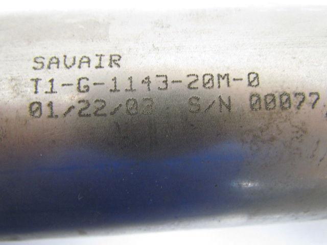 Savair T1 G 1143 20M 0 Pneumatic Air Clamping Cylinder Trunnion Mount 1/4" Ports