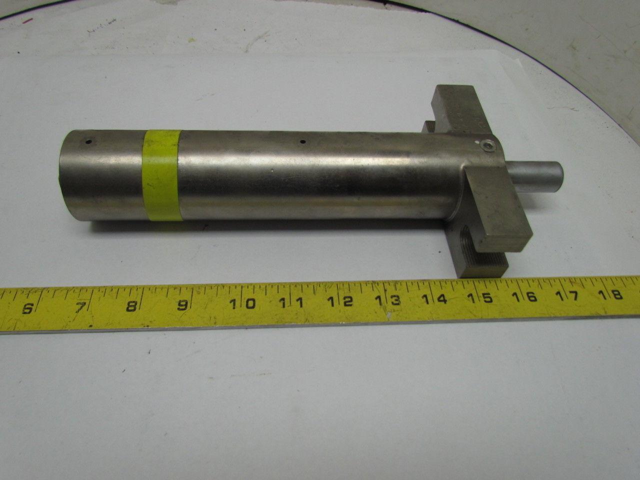Savair J A 436 12N 399WB Pneumatic Air Clamping Cylinder 1/4" Ports 3/4" Rod End