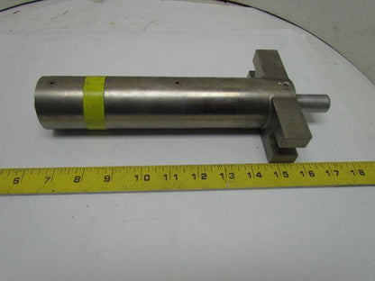 Savair J A 436 12N 399WB Pneumatic Air Clamping Cylinder 1/4" Ports 3/4" Rod End