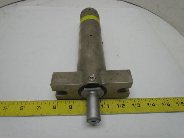 Savair J A 436 12N 399WB Pneumatic Air Clamping Cylinder 1/4" Ports 3/4" Rod End