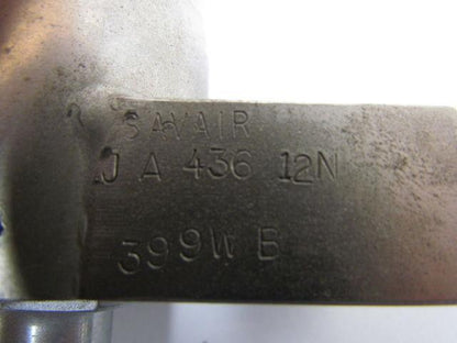 Savair J A 436 12N 399WB Pneumatic Air Clamping Cylinder 1/4" Ports 3/4" Rod End