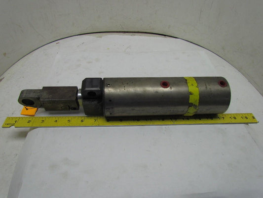 Savair T2 G 1143 12N+0 Pneumatic Air Clamping Cylinder 1/4" Ports Steel