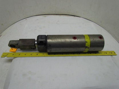 Savair T2 G 1143 12N+0 Pneumatic Air Clamping Cylinder 1/4" Ports Steel