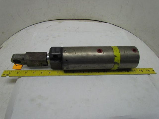 Savair T2 G 1143 12N+0 Pneumatic Air Clamping Cylinder 1/4" Ports Steel