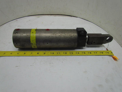 Savair T2 G 1143 12N+0 Pneumatic Air Clamping Cylinder 1/4" Ports Steel