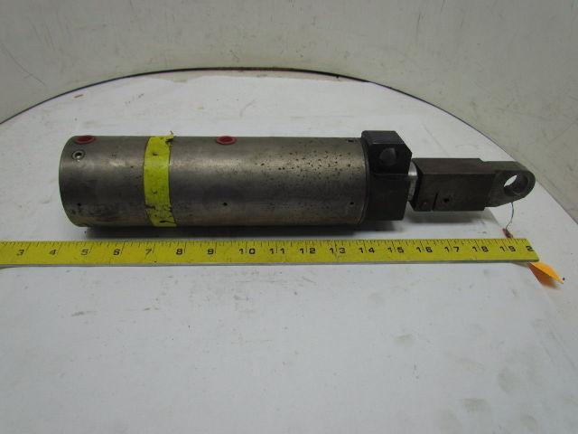 Savair T2 G 1143 12N+0 Pneumatic Air Clamping Cylinder 1/4" Ports Steel