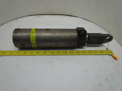 Savair T2 G 1143 12N+0 Pneumatic Air Clamping Cylinder 1/4" Ports Steel