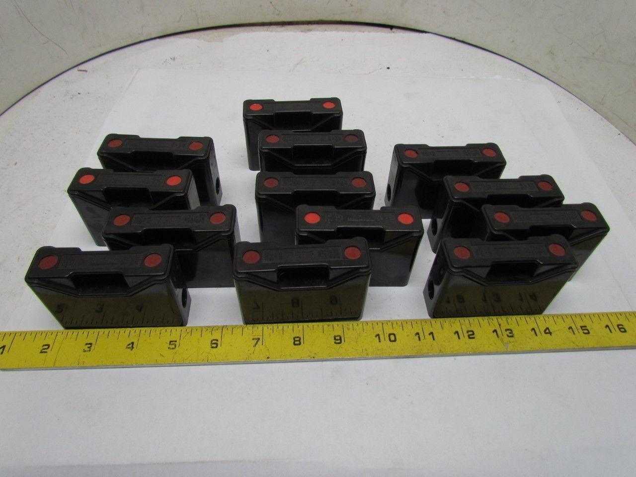 Red Spot Bussmann Type RS20 BS88 Fuse Holder 20 Amp 600VAC w/16A Fuse lot of 13