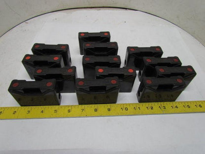 Red Spot Bussmann Type RS20 BS88 Fuse Holder 20 Amp 600VAC w/16A Fuse lot of 13