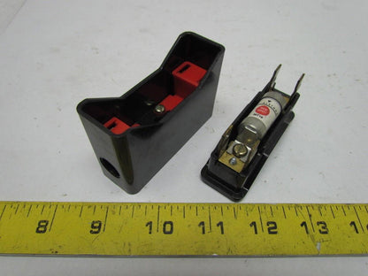 Red Spot Bussmann Type RS20 BS88 Fuse Holder 20 Amp 600VAC w/16A Fuse lot of 13